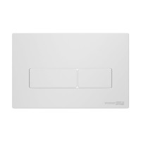 Смывной бачок WasserKraft Aller 10 10TLT.031.ME.WM03, для унитазов, с механической кнопкой смыва цвет - белый матовый