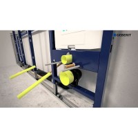 Инсталляция Geberit Omega 12, 111.003.00.2, для унитаза, низкая (замена 111.003.00.1)