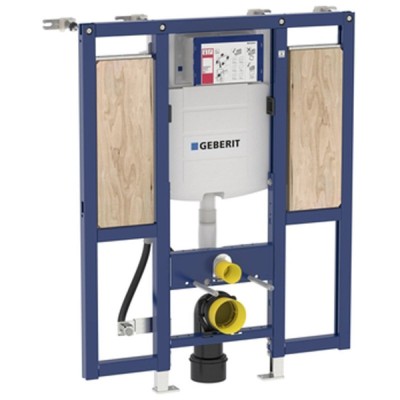 Инсталляция Geberit Duofix 111.375.00.6 UP320 для унитаза, с площадками для поручней, для клавиш Sigma (замена 111.375.00.5)
