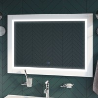 Зеркало Iddis Edifice Oxford ЗЛП112, 100 см, LED-подсветка, термообогрев, сенсорный выключатель, белый
