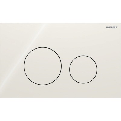 Клавиша смыва Geberit Sigma 40, 115.628.JL.1, механическая, стекло, цвет песчано-серый
