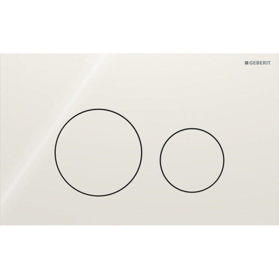 Клавиша смыва Geberit Sigma 40, 115.628.JL.1, механическая, стекло, цвет песчано-серый