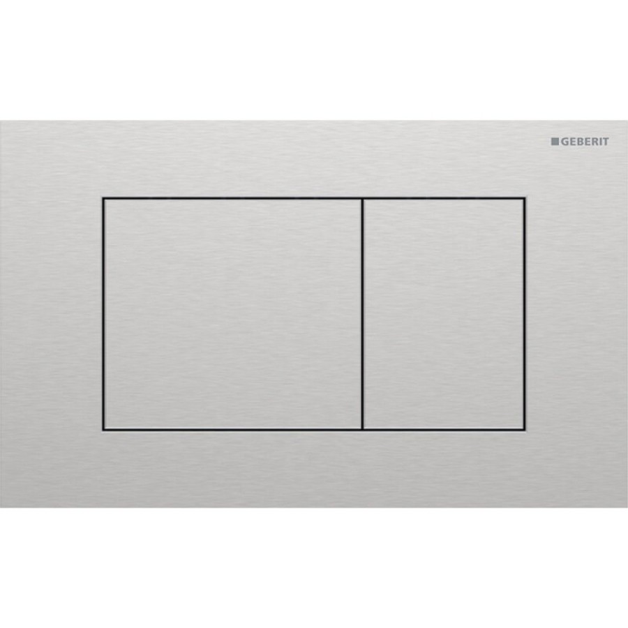 Клавиша смыва Geberit Sigma 40, 115.629.FW.1, механическая, нержавеющая сталь, цвет нержавеющая сталь матовая