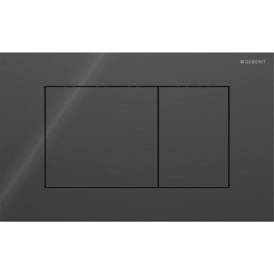 Клавиша смыва Geberit Sigma 40, 115.629.SJ.1, механическая, стекло, цвет черный