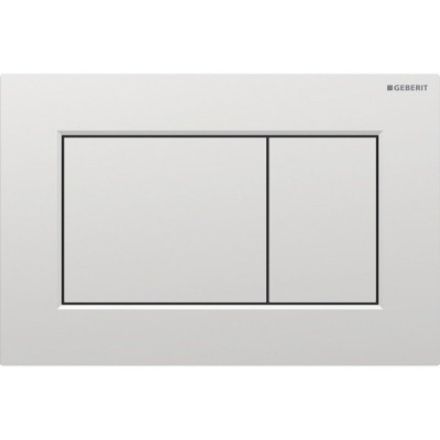 Клавиша смыва Geberit Sigma 01, 115.660.JQ.1, механическая, пластик, цвет хром матовый