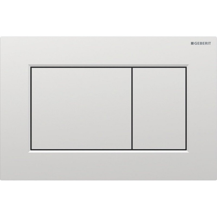 Клавиша смыва Geberit Sigma 01, 115.660.JQ.1, механическая, пластик, цвет хром матовый