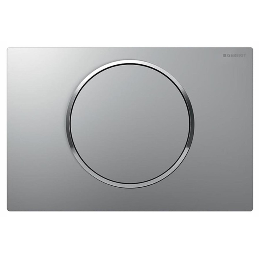 Клавиша смыва Geberit Sigma 10, 115.758.JQ.5, лакированный матовый хром/глянцевый хром