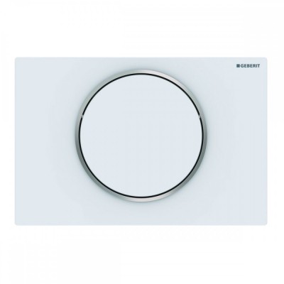 Клавиша смыва Geberit Sigma 10, 115.758.JT.5, белый (не оставляет отпечатки пальцев)