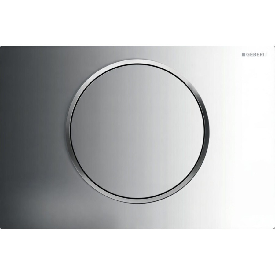 Клавиша смыва Geberit Sigma 10, 115.758.KH.5, механическая, глянцевый хром/матовый хром
