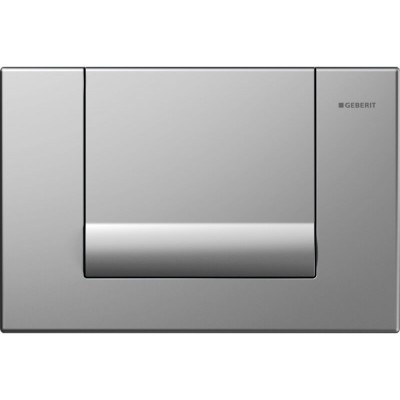 Клавиша Geberit Tango 115.760.46.1, хром матовый, металл, 246*164 мм