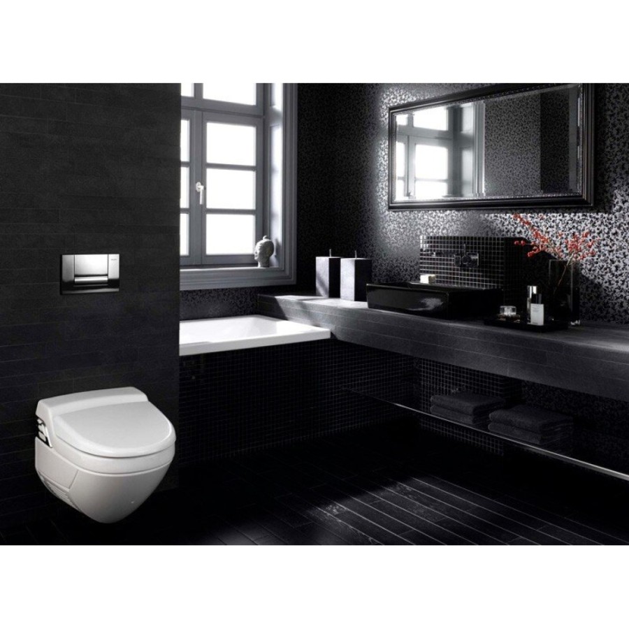 Клавиша Geberit Tango 115.760.46.1, хром матовый, металл, 246*164 мм