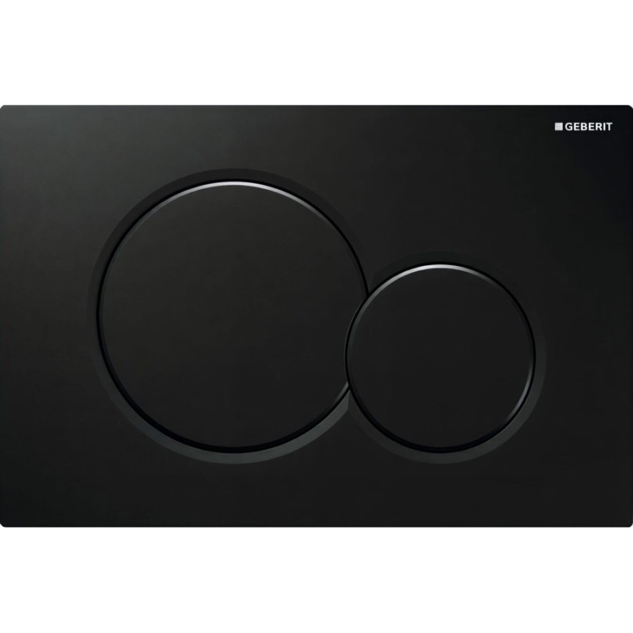 Клавиша смыва Geberit Sigma 01, 115.770.DW.5, механическая, пластик, черная