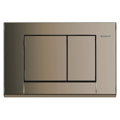 Клавиша Geberit Bolero 115.777.DT.1, латунь, пластик, 246*164 мм