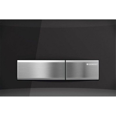 Клавиша смыва Geberit Sigma 50, 115.788.SD.5, механическая, цвет хром/серый