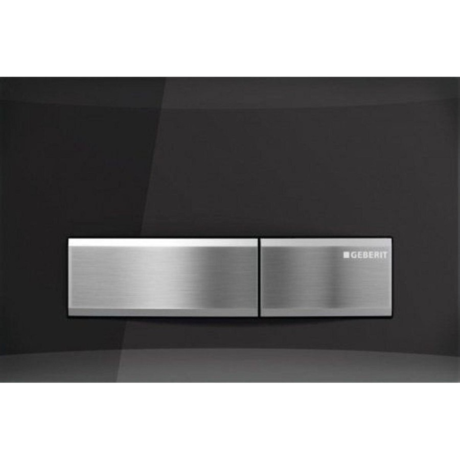 Клавиша смыва Geberit Sigma 50, 115.788.SD.5, механическая, цвет хром/серый