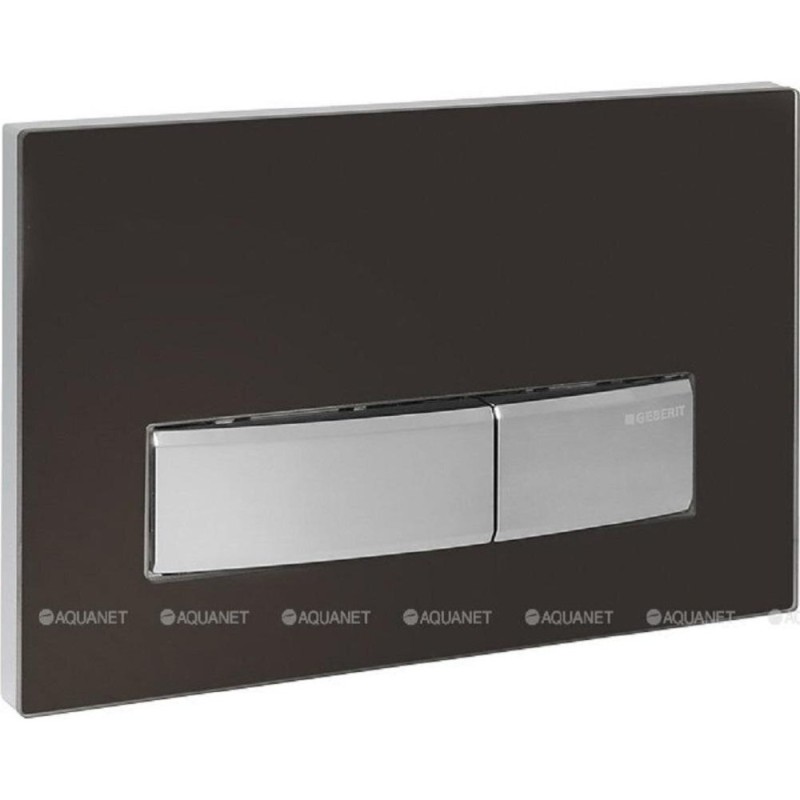 Клавиша смыва Geberit Sigma 50, 115.788.SD.5, механическая, цвет хром/серый
