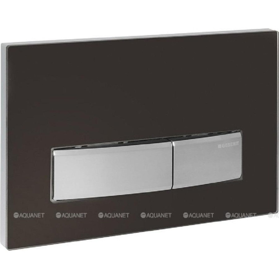 Клавиша смыва Geberit Sigma 50, 115.788.SD.5, механическая, цвет хром/серый