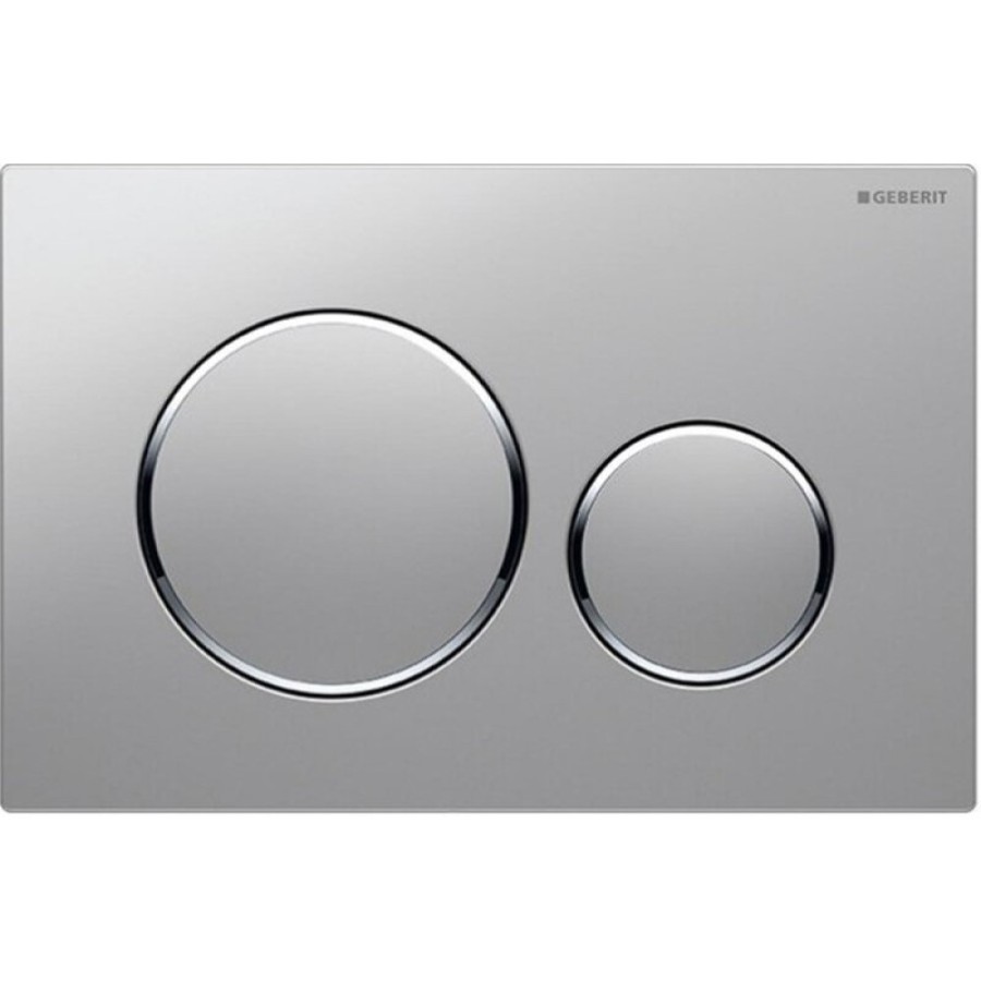 Клавиша смыва Geberit Sigma 20, 115.882.SN.1, механическая, нержавеющая сталь
