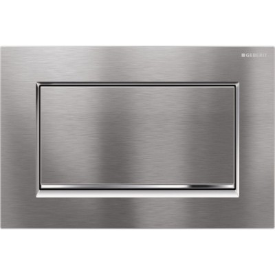 Клавиша смыва Geberit Sigma 10, 115.893.KX.1, механическая, металл, полированный хром