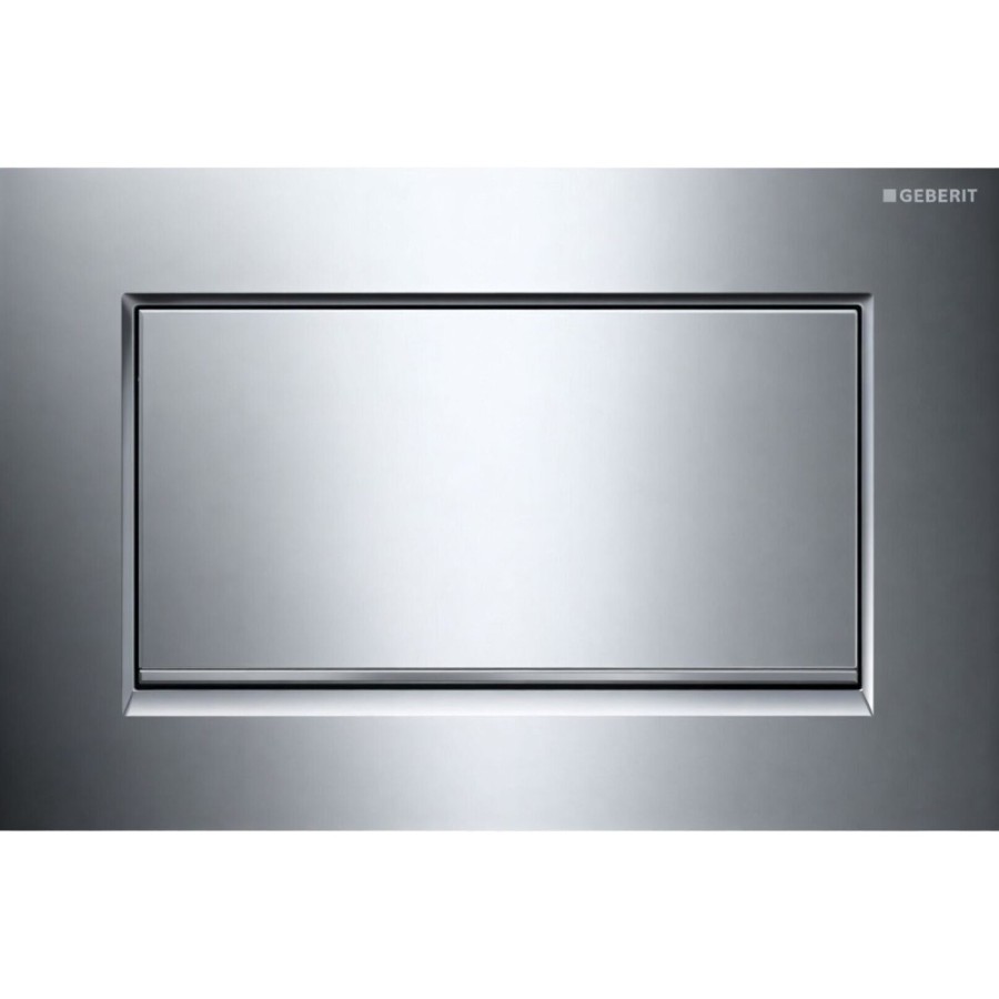 Клавиша смыва Geberit Sigma 10, 115.893.KY.1, механическая, металл, глянцевый хром