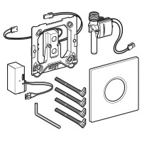 Клавиша смыва для писсуара Geberit Type 01, 116.021.21.5, черный/хром глянцевый