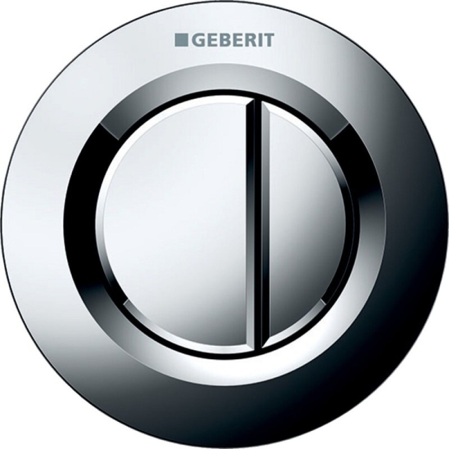 Клавиша смыва Geberit Type 01, 116.042.21.1, пневматическая, дистанционная, глянцевый хром