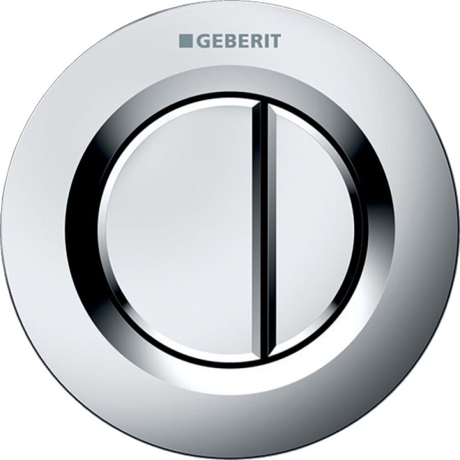 Клавиша смыва Geberit Type 01, 116.043.46.1, дистанционная, матовый хром