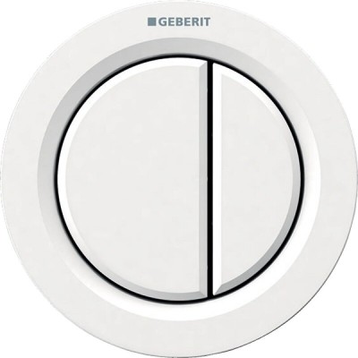 Клавиша смыва Geberit Type 01, 116.050.11.1, дистанционная, альпийский белый