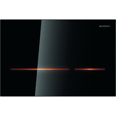 Клавиша смыва Geberit Sigma 80, 116.090.SG.1, сенсорная, цвет черный
