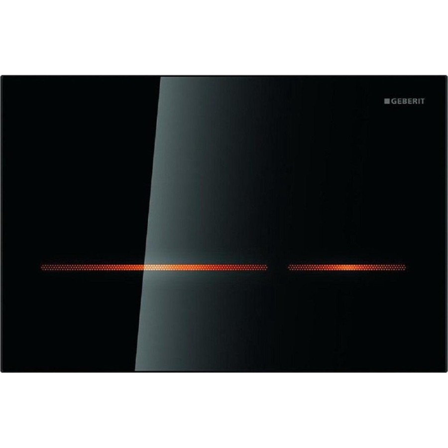 Клавиша смыва Geberit Sigma 80, 116.090.SG.1, сенсорная, цвет черный