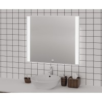Зеркало Grossman Avrora 90 x 80 см с подсветкой, сенсорный выключатель, 119080