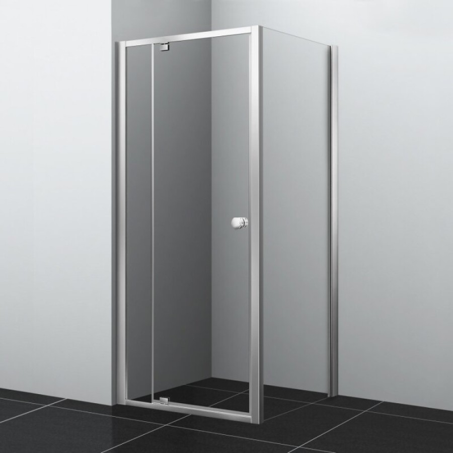 Душевой уголок WasserKRAFT Aula 11P 11P19, 100 х 100 см, профиль хром, стекло прозрачное