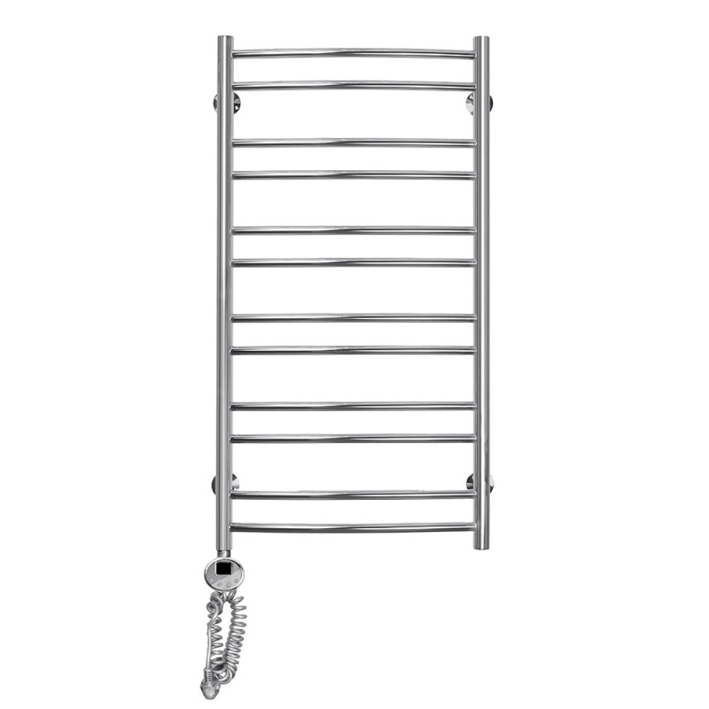 Полотенцесушитель электрический, Domoterm Калипсо П12 50 x 100, хром, L/R, с терморегулятором