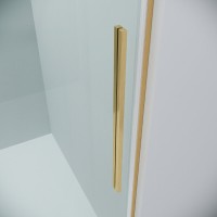Душевой уголок Grossman Galaxy 120.K33.01.1010.32.00, 100 х 100 см, стекло прозрачное, профиль золото сатин