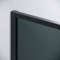Душевой уголок Grossman Galaxy 120.K33.01.1010.42.10, 100 х 100 см, стекло тонированное, профиль графит сатин