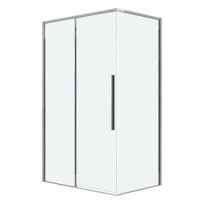 Душевой уголок Grossman Galaxy 120.K33.01.1070.10.00, 100 х 70 см, стекло прозрачное, профиль хром