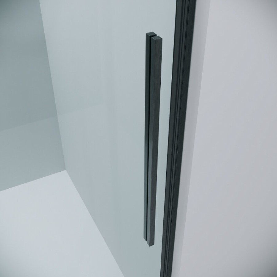 Душевой уголок Grossman Galaxy 120.K33.01.1110.42.00, 110 х 100 см, стекло прозрачное, профиль графит сатин