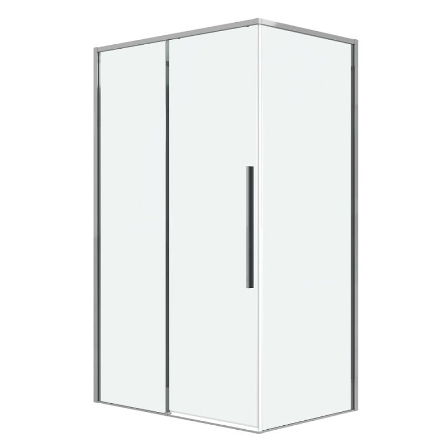 Душевой уголок Grossman Galaxy 120.K33.01.1180.10.00, 110 х 80 см, стекло прозрачное, профиль хром