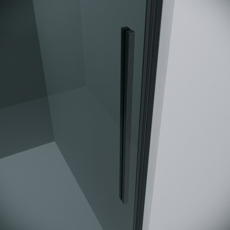 Душевой уголок Grossman Galaxy 120.K33.01.1180.42.10, 110 х 80 см, стекло тонированное, профиль графит сатин