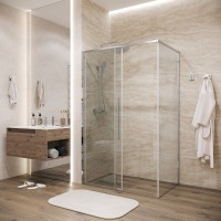 Душевой уголок Grossman Galaxy 120.K33.01.1210.10.00, 120 х 100 см, стекло прозрачное, профиль хром
