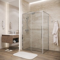 Душевой уголок Grossman Galaxy 120.K33.01.1270.10.00, 120 х 70 см, стекло прозрачное, профиль хром