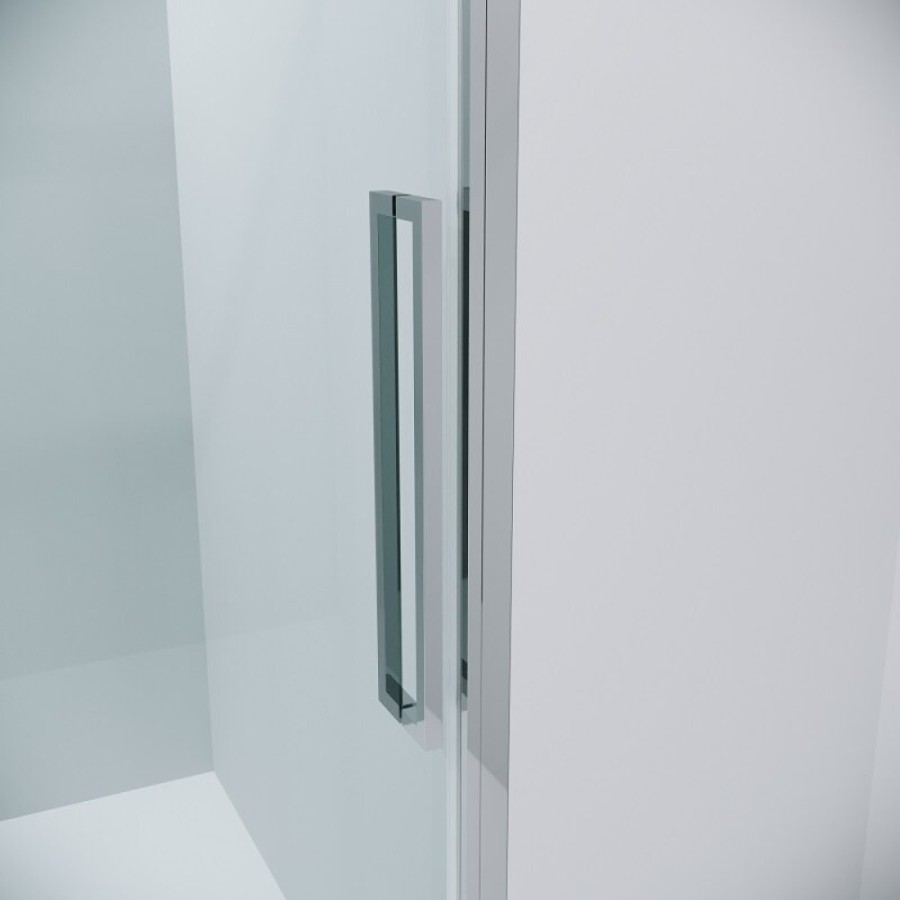 Душевой уголок Grossman Cosmo 120.K33.02.1280.10.00, 120 х 80 см, стекло прозрачное, профиль хром