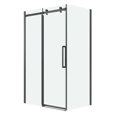 Душевой уголок Grossman Classic 120.K33.04.1180.42.00, 110 х 80 см, стекло прозрачное, профиль графит сатин