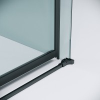 Душевой уголок Grossman Classic 120.K33.04.1180.42.00, 110 х 80 см, стекло прозрачное, профиль графит сатин