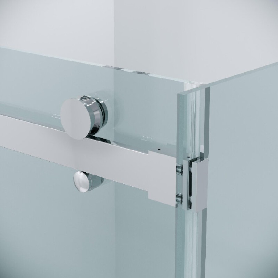 Душевой уголок Grossman Classic 120.K33.04.1510.10.00, 150 х 100 см, стекло прозрачное, профиль хром
