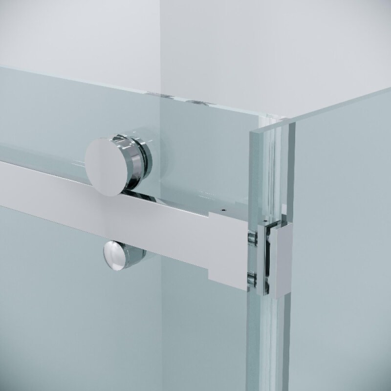 Душевой уголок Grossman Classic 120.K33.04.1680.10.00, 160 х 80 см, стекло прозрачное, профиль хром