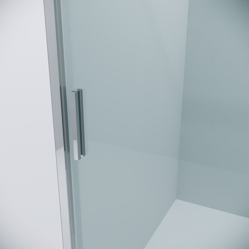 Душевой уголок Grossman Style 120.K33.05.1080.10.00, 100 х 80 см, стекло прозрачное, профиль хром