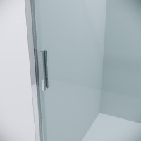Душевой уголок Grossman Style 120.K33.05.1110.10.00, 110 х 100 см, стекло прозрачное, профиль хром