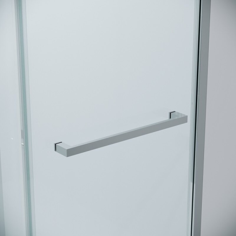 Душевой уголок Grossman Classic 120.K33.05.1170.10.00, 110 х 70 см, стекло прозрачное, профиль хром