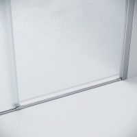 Душевой уголок Grossman Style120.K33.05.1190.10.02, 110 х 90 см, стекло шиншилла, профиль хром